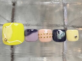 カラーアートフット11000円