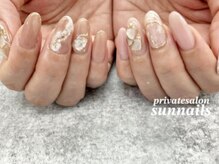 サンネイルズ(sun nails)の雰囲気（サンプルも沢山ご用意しております。持ち込み画像も人気です☆）