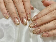 ムーンネイル(moon nail)/ミラーフレンチ