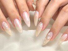 パダアット ヴァラネイル 天神南店(PADA at VALLANAIL)/オーロラワンカラー/パール/美爪