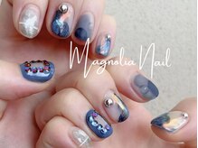 マグノリアネイル(magnolia nail)/ミディアムアートコース　
