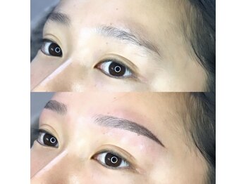 ブロウ(BROW)/【レディース眉毛】before after