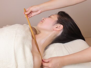 TMサロン 赤坂/新★バンブー首こりほぐしリンパ