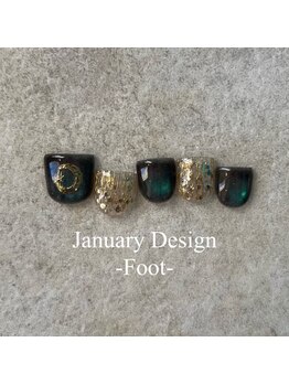 エトワールネイル 高崎筑縄町店(Etoile nail)/25年1月フット定額