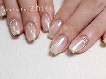 ネイルサロン シキ 東戸塚店(shiki)/オーロラデザイン ￥6800