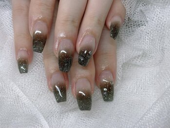 長さだしグラデーション