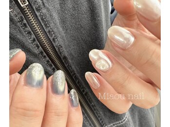ミャウネイル(Miaou nail)/asymmetry design