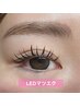 【LEDマツエク】ダブルフラットorボリュームラッシュ100束(オフ込)¥8000