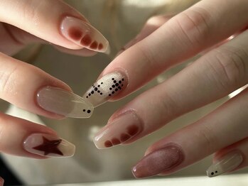 ミールネイル(mir nail)の写真/韓国風design！ハイセンスなデザインとトレンドを先取り♪仕上がりとモチの良さ◎