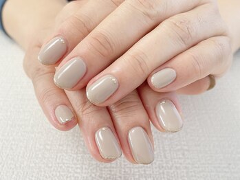 ノア(noa.)/爪先ラメライン