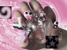 プリンセス(Princess)/可愛めゴテゴテネイル9,500円