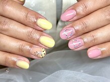 ハズグラスネイル(Haze Grass nail)/ハート　星