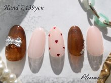 プラスネイル 自由が丘店(PLUS NAIL)/(3377)フレンチガーリーネイル☆