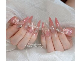 長さだし　3Dフラワー　持ち込み