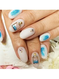 リゾート　チーク　クリア