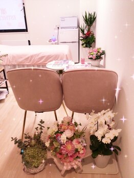 リンエステティック(凜ESTHETIC)/優しい花達も出迎える準備