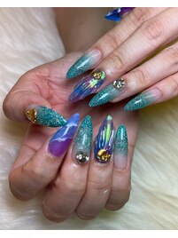 夏ネイル