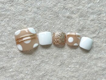 ラテネイル(Latte Nail)/Dots &nbsp;Design