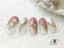 ネイルエイト 新百合ヶ丘(nail8)/桜デザイン