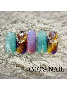 アモズネイル さっぽろ東急百貨店(AMO'S NAIL)/9900円デザイン