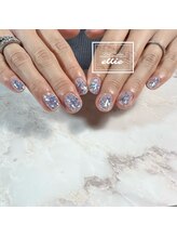 エリー(ellie)/ラメワンカラーネイル