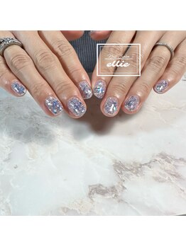 エリー(ellie)/ラメワンカラーネイル