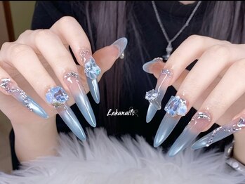 レーハ(Leha)の写真/自爪を理想のフォルムへ。低価格×高技術でリピート多数の長さだし☆チップとスカルプから選べます◎