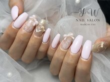 ユーネイル(YW nail)/4本アート＋パーツ