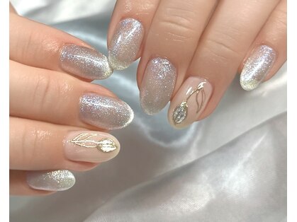 nii_nail【ニーネイル】阿波座フィルイン専門店/シンプルネイルの写真