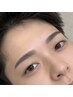 【眉毛|メンズ】眉ワックス＋眉カット＋間引き