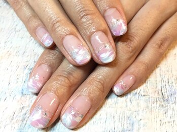 トレス ネイルサロン(3.tres.Nail Salon)/【マーブルネイル】