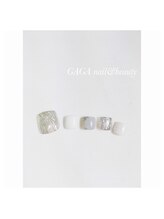 ガガ ネイルアンドビューティー(GAGA)/うねうねミラー定額ネイル