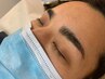 【メンズアイブロウワックス脱毛+眉カット+フルフェイスWAX脱毛】　￥9000