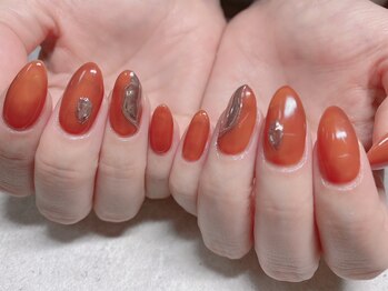 ラドール(La Dhole)/あめ色カラー×ミラーアート