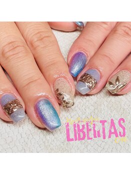 リベルタス(LIBERTAS)/#hawaiian jewelry nail