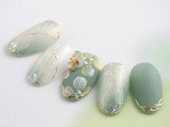 カラーズ 浜松店(colors)/フラワーネイル