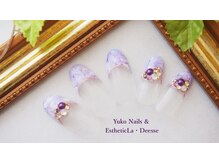 ユウコネイルズアンドエステティック ラ デェス(Yuko Nails & Esthetic La Deesse)/プラチナコース （定額制）¥9500