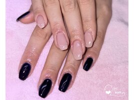 アシンメトリー持ち込みネイル！
