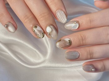 ニュアンスマグネットネイル