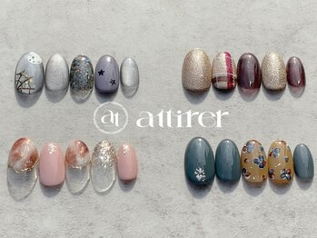 アティレ(attirer)/10月☆Monthly定額ネイル