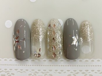 プルミエ ネイル(Premier Nail)/ダイヤホロ冬ネイル☆NEW