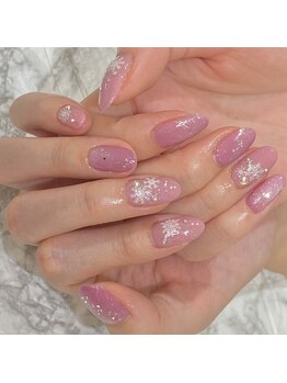 グラマラス プレジール 中野店(glamourous plaisir)/冬ネイル
