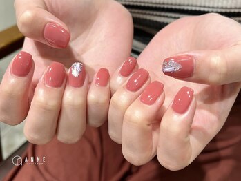 アンネ 東心斎橋店(ANNE)/【Jrネイリスト水島】シェル