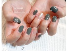 ブリノス(BLINOSS)/ワンカラー×パール☆デザイン