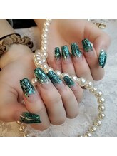 ローラネイル(Roller nail)/スカルプワンカラー¥8500