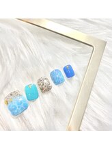 アンドラッシュネイル(&Lash nail)/フットネイル10本デザインコース