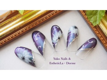 ユウコネイルズアンドエステティック ラ デェス(Yuko Nails & Esthetic La Deesse)/プラチナコース （定額制）¥9500