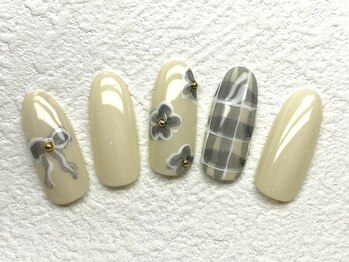 スリール(sourire by PRESS NAIL&EYELASH)/定額ハンド¥7,400(120分)