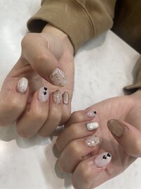 キラッとレオパード