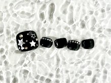 ルル ソレイユ(LouLou Soleil)/星/スター/ブラック　フット